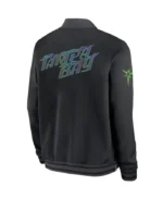 Tampa Bay Rays City Connect Game Time Black Bomber Jacket