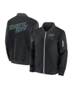 Tampa Bay Rays City Connect Game Time Black Bomber Jacket
