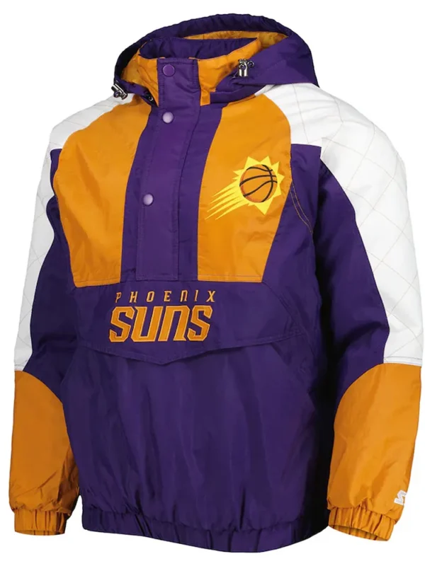 Body Check Phoenix Suns Half-Zip Hoodie Jacket