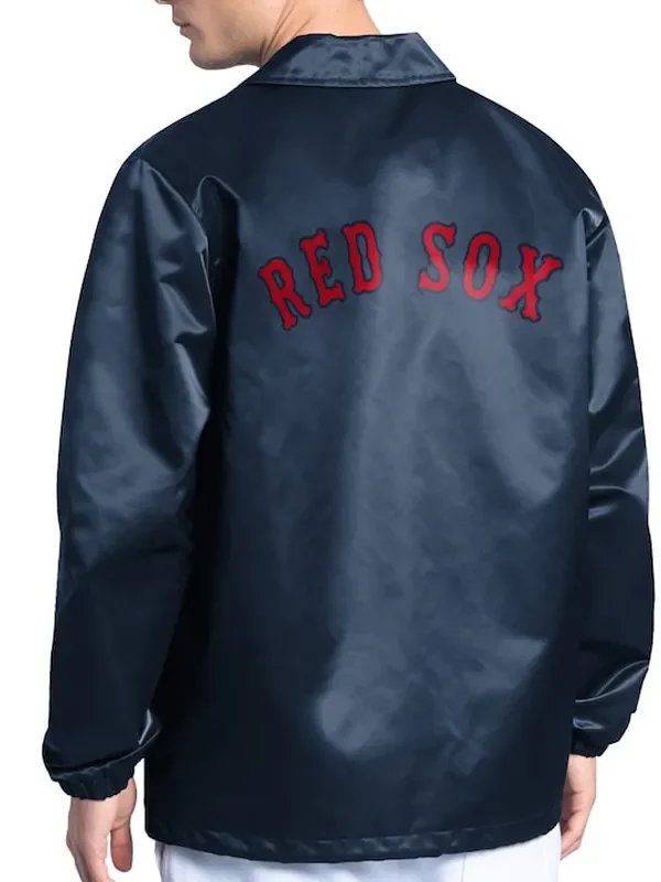 Boston Red Sox Point Man Coaches Navy Jacket