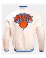 Classic Rib New York Knicks Retro Jacket