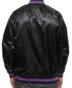 Hardwood Classics Ny Knicks Satin Black Jacket