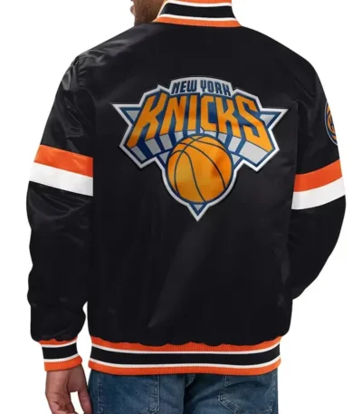 Home Game New York Knicks Black Jacket