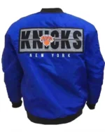 Ny Knicks Black History Collection Flight Jacket