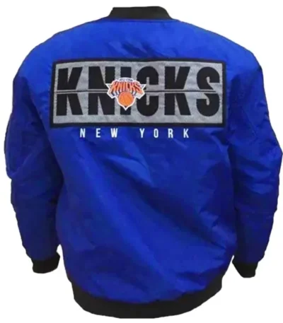 Ny Knicks Black History Collection Flight Jacket