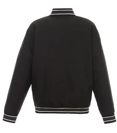 Ny Knicks Black Poly Twill Jacket