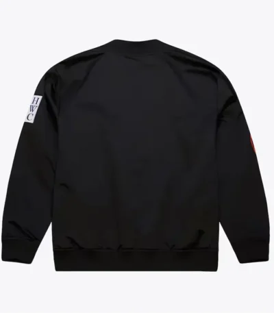 Ny Knicks Black Satin Jacket