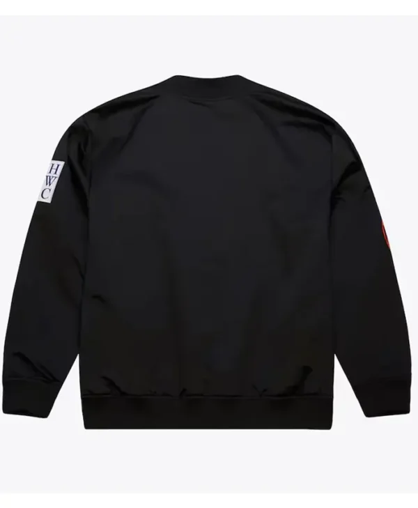 Ny Knicks Black Satin Jacket