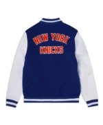 Ny Knicks Eastern Conference Blue Varsity Jacket