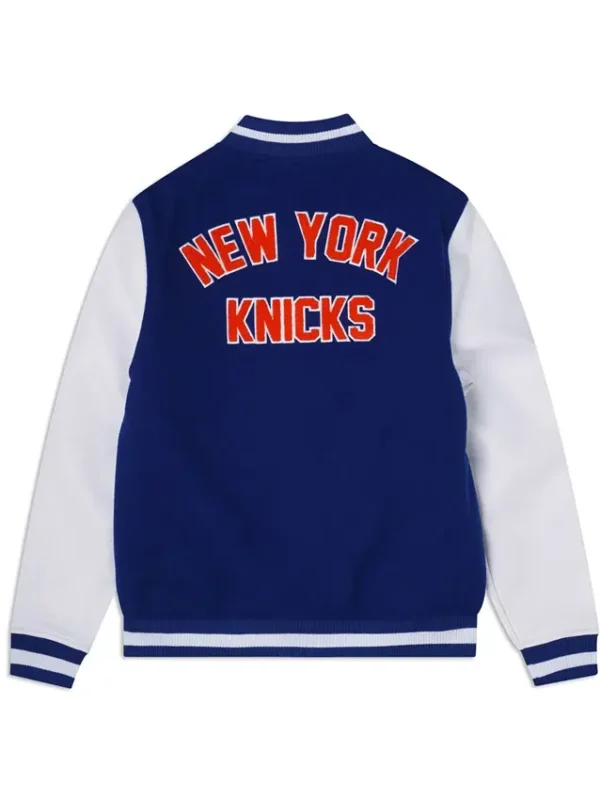 Ny Knicks Eastern Conference Blue Varsity Jacket