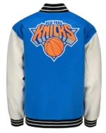 Ny Knicks Leads Blue Varsity Jacket
