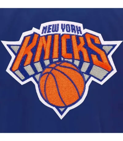 Ny Knicks Lightweight Nylon Bomber Jacket