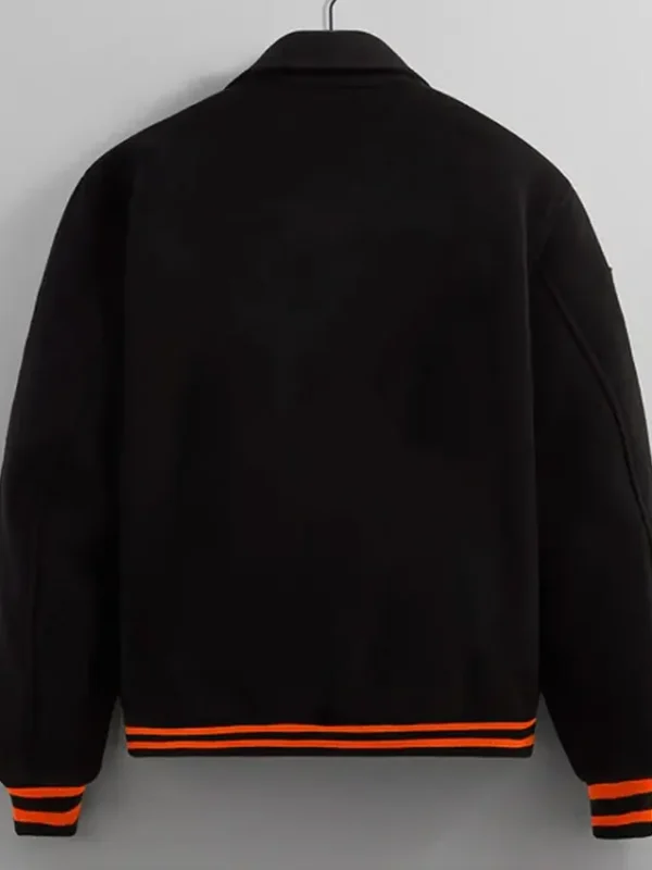 Ny Knicks Wool Varsity Jacket