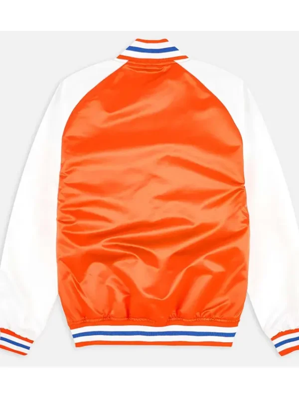 Prime Time Ny Knicks Orange And White Jacket