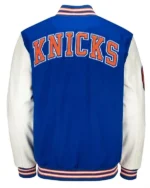 Prospect Ny Knicks Blue And White Varsity Jacket