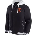 San Francisco Giants Black Cotton Hooded Jacket