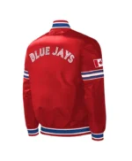 Toronto Blue Jays Red Canada Day Satin Jacket