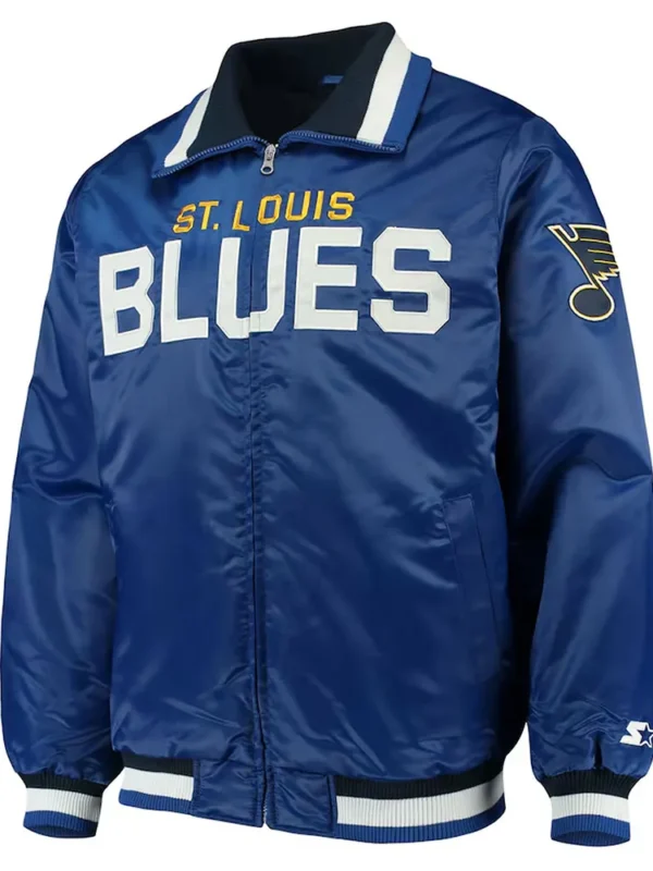 Captain II St. Louis Blues Satin Jacket