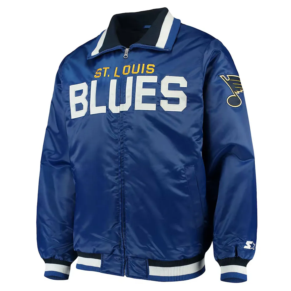Captain II St. Louis Blues Satin Jacket Captain II St. Louis Blues Satin Jacket