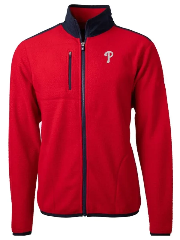 Cascade Eco Philadelphia Phillies Sherpa Fleece Jacket