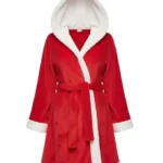 Christmas Red Robe with Hood
