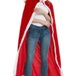Christmas Red Santa Cloak with Hood