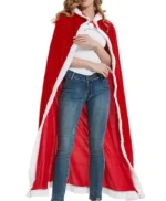 Christmas Red Santa Cloak with Hood