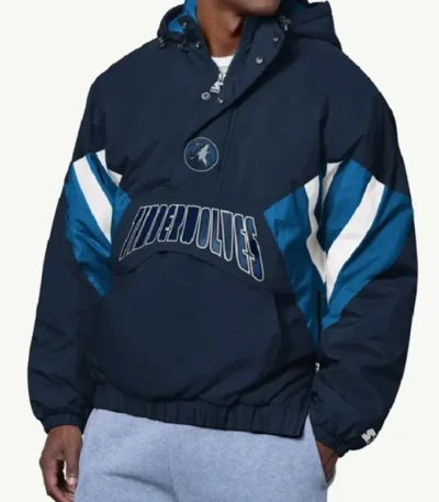 Classic Breakaway Minnesota Timberwolves Hooded Jacket