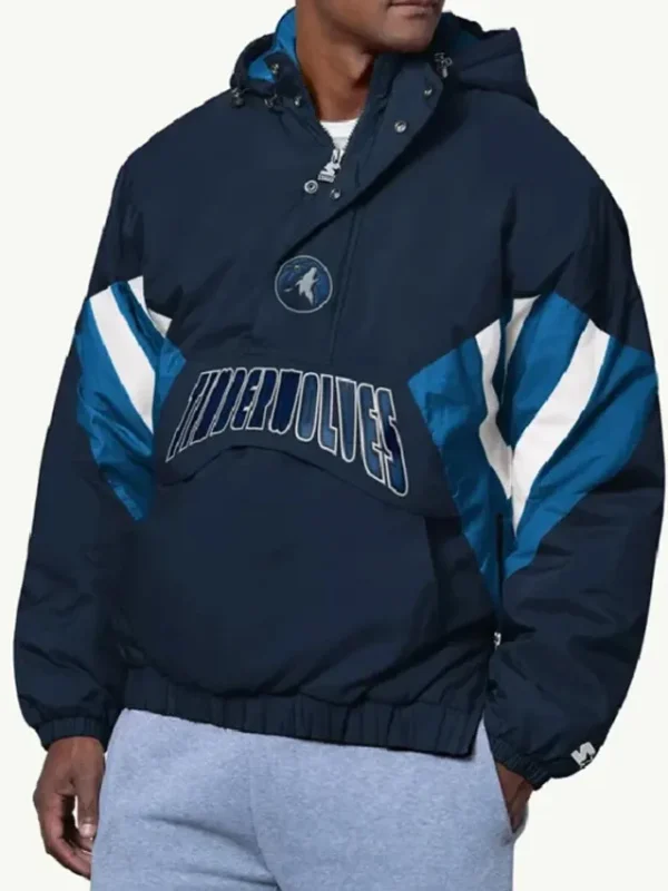 Classic Breakaway Minnesota Timberwolves Hooded Jacket