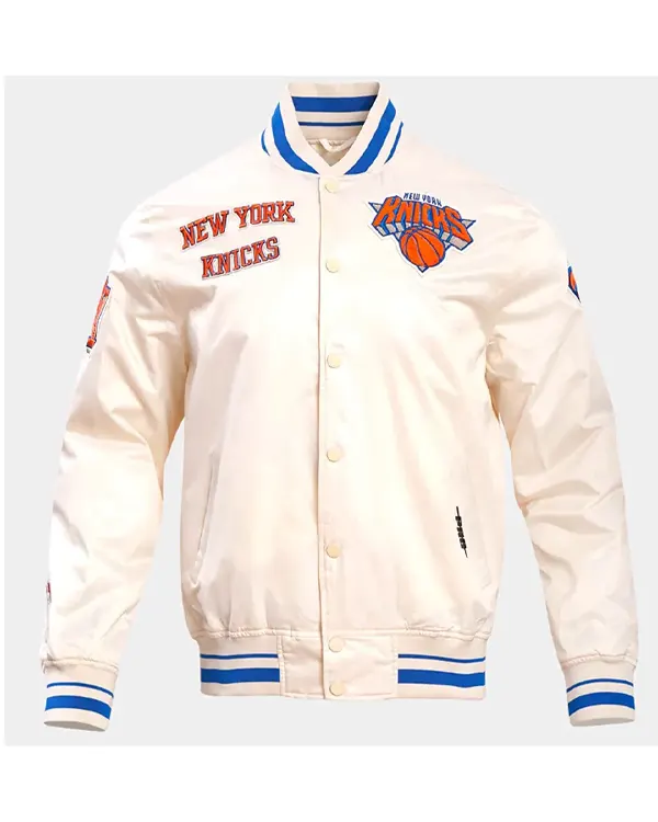 Classic Rib New York Knicks Retro Jacket Classic Rib New York Knicks Retro Jacket