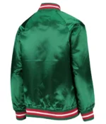 Classics Bomber Milwaukee Bucks Hardwood Green Jacket