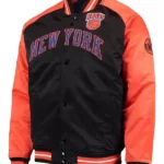 Classics Hardwood Reload 3.0 Ny Knicks Black And Orange Jacket