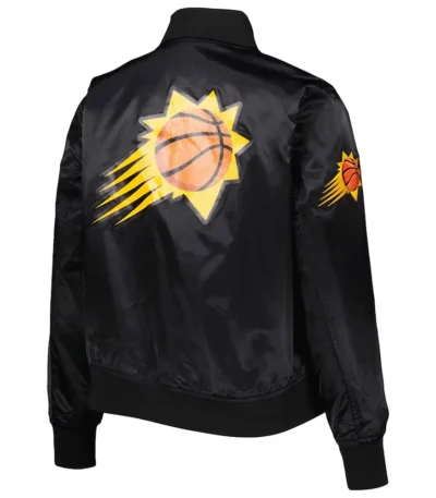 Classics Phoenix Suns Black Satin Jacket