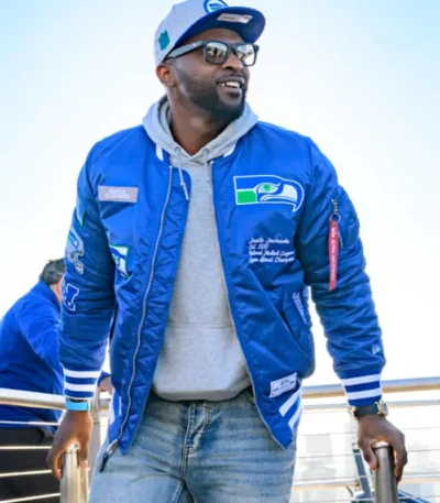Cliff Avril Seahawks jacket
