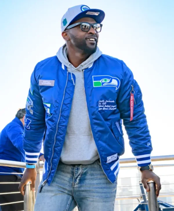 Cliff Avril Seahawks jacket