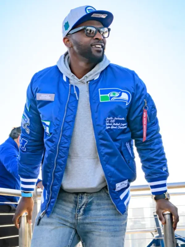 Cliff Avril Seahawks jacket