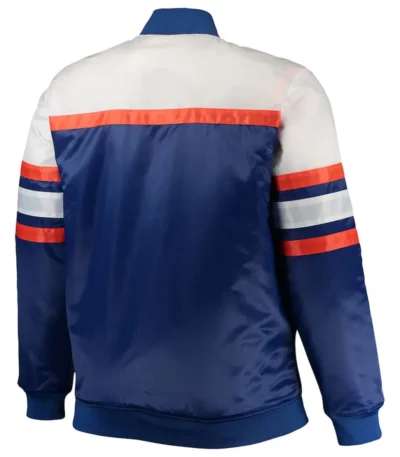 Coaches NY Mets Satin Royal Blue and White Jacket