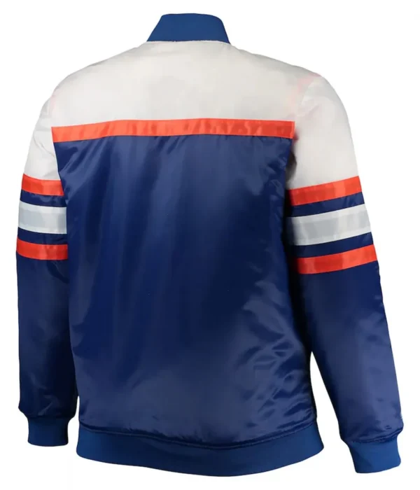 Coaches NY Mets Satin Royal Blue and White Jacket