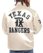 Texas Rangers Option Route Coaches Jacket
