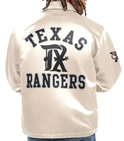 Texas Rangers Option Route Coaches Jacket