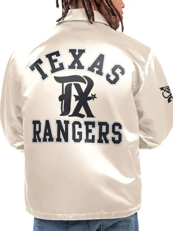 Texas Rangers Option Route Coaches Jacket