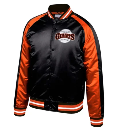 Colorblocked San Francisco Giants Black Jacket