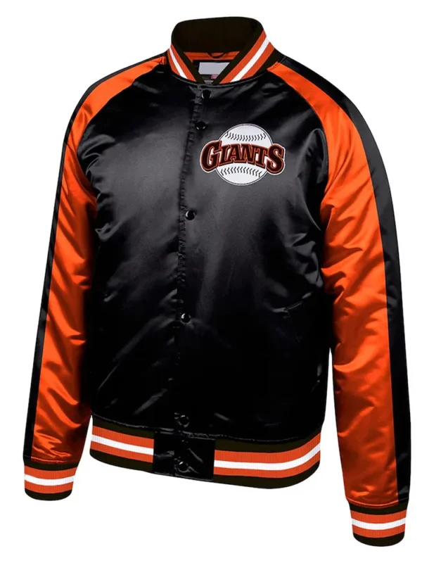 Colorblocked San Francisco Giants Black Jacket