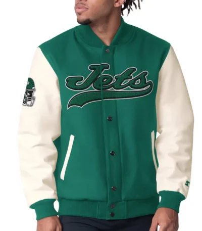 Complete Game New York Jets Varsity Jacket