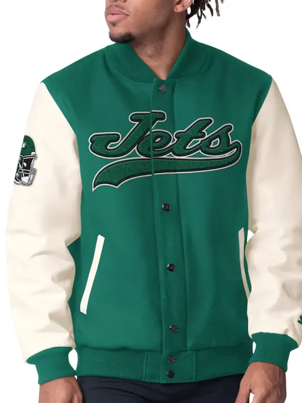 Complete Game New York Jets Varsity Jacket