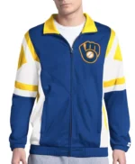 Contender Tricot Milwaukee Brewers Track Jacket