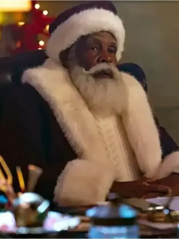 Danny Glover The Naughty Nine 2023 Santa Coat