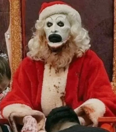 David Howard Thornton Terrifier 3 Red Santa Coat