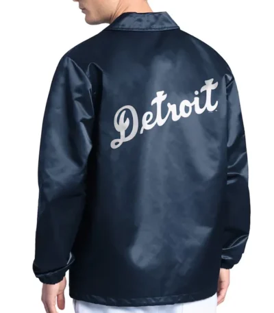 Detroit Tigers Point Man Coaches Navy Jacket