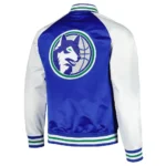 Double Clutch T-Wolves Blue And White Jacket